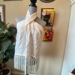 zara linen halter top